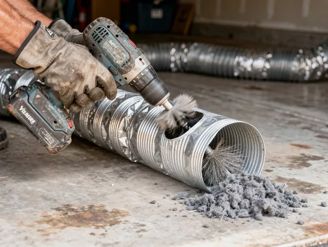 Professional duct cleaning by Bedford Dryer Vent Cleaning in Bedford